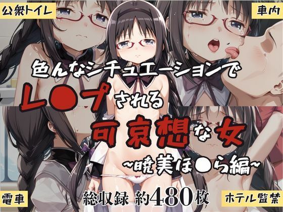 d 601178pl - 超絶不幸〜色んなシチュエーションでレ●プされる可哀想な女〜暁美ほ●ら編【HB鉛筆】