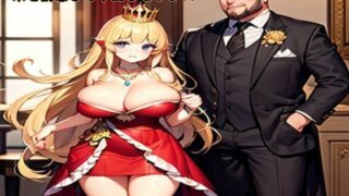 d 603438pl 320x180 - 黒いおま〇こを持つお姫様が家来を誘惑して中出しセックス【南花音】