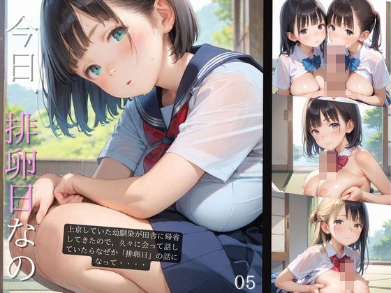 d 603447pl - 上京していた童顔巨乳幼なじみが排卵日でムラムラしてる05【みかさ屋】