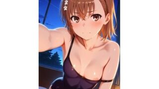 d 604077pl 320x180 - 御坂〇琴    キャミや部屋着でえっち【HKMアート】