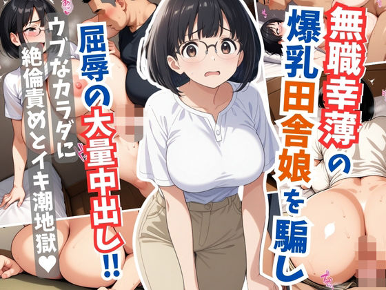 d 605803pl - 無職幸薄の爆乳田舎娘を騙し屈辱の大量中出し【はむ巨乳女子高生】
