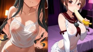 d 607185pl 320x180 - 【艦〇れ】長波、名取のラブホえっちエロCG集【AI美少女研究会】