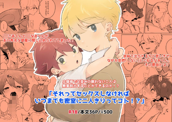 d 607559pl - それってセックスしなければいつまでも密室に二人きりってコト！？【MILKholic】