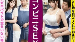 d 608223pl 320x180 - 落とし物を拾ってくれたお礼にエッチして欲しいと言われた、コンビニでバイトしている女子を好きになるサラリーマン【ルチル研究所】