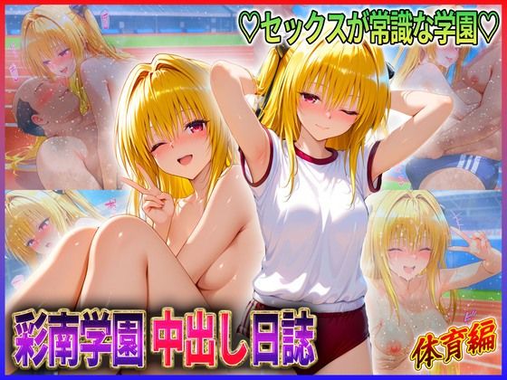 d 608903pl - 彩南学園の中出し日誌  体育編  金色〇闇【ぶっかけヒロインズ】
