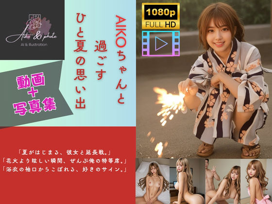 d 611830pl - 【AI×動画】AIKOちゃんと過ごす ひと夏の思い出 ギャルといちゃいちゃSEX【AIKO】