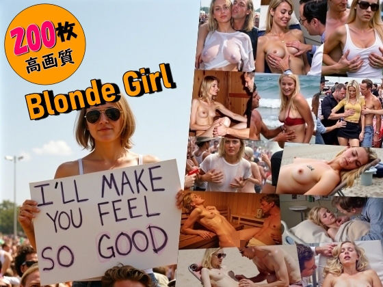 d 612783pl - 1980年代風の金髪美女【AI Library】