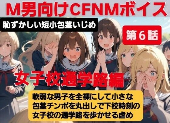 d 614027pl - M男向けCFNMボイス  恥ずかしい短小包茎いじめ  女子校通学路編【第6話】軟弱な男子を全裸にして、小さな包茎チンポを丸出しで下校時刻の女子校の通学路を歩かせる虐め！【CFNM女学園】