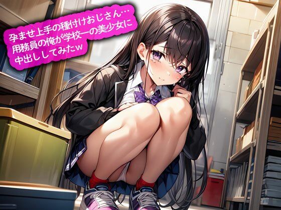 d 617283pl - 孕ませ上手の種付けおじさん…用務員の俺が学校一の美少女に中出ししてみたw【こむぎ】