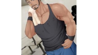 d 619715pl 320x180 - ジム終わりのガチムチ親父とシャワールームでSEX【BE@K】