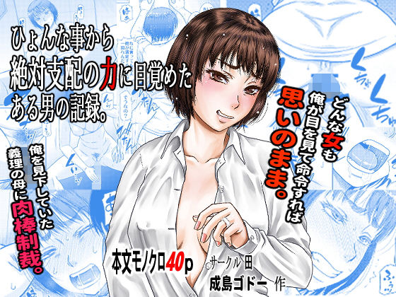d 177146pl - ひょんな事から絶対支配の力に目覚めた男の記録。【田】
