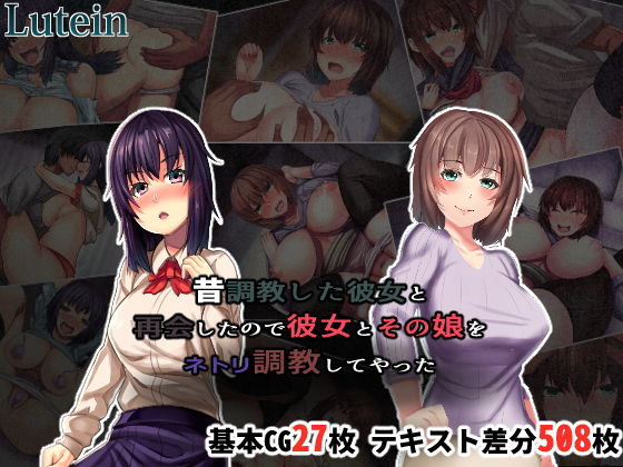 d 182075pl - 昔調教した彼女と再会したので彼女とその娘をネトリ調教してやった【るていん】