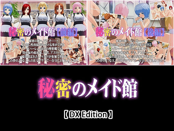 d 230664pl - 【DX Edition】秘密のメイド館【前編】・秘密のメイド館【後編】【capsule soft】