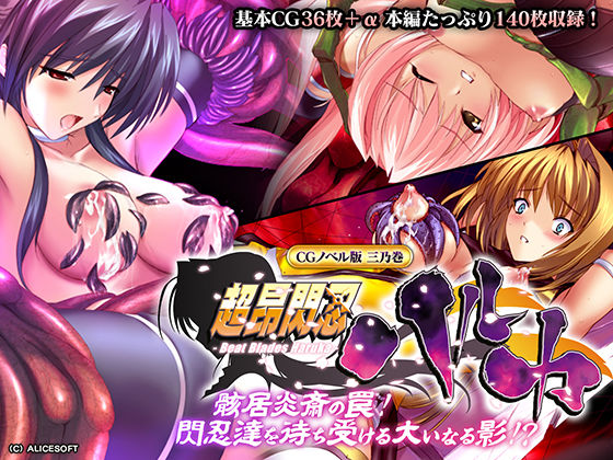 d 243598pl - 超昂閃忍ハルカ CGノベル版 三乃巻 〜骸居炎斎の罠！閃忍達を待ち受ける大いなる影！？〜【どろっぷす！】