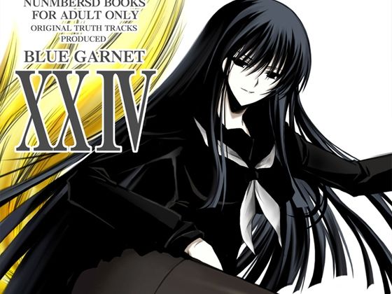 d 263436pl - Black＆White【ブルーガーネット】