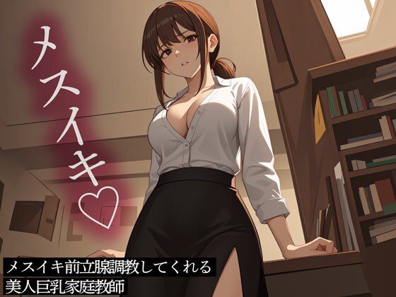 d 439601pl - メスイキ前立腺調教してくれる美人巨乳家庭教師【またたび】