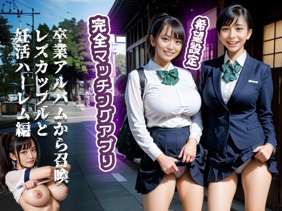 d 456589pl - 希望設定完全マッチングアプリ 卒業アルバムから召喚レズカップルと妊活ハーレム編【アイロク屋】