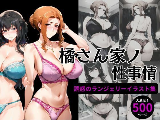 d 478671pl - 橘さん家の性事情 【ランジェリーイラスト集】【えち詩人】