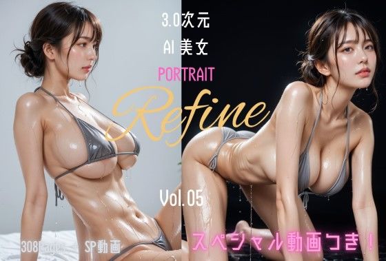 d 597859pl - 3.0次元AI美女 PORTRAIT Refine VOL.05 AI SEX ポーズ集【KEI diffusion】