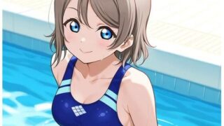 d 606090pl 320x180 - 競泳水着彼女  グラビア→そのまま→イメージビデオ撮影  約225枚  曜ちゃんと・・・【清純少女】