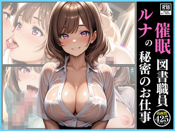 d 615142pl - 催●  図書職員  ルナの秘密のお仕事【いちごクラブ】