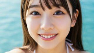 d 615351pl 320x180 - 【AI水着美女】白ビキニ彼女と海セルフィーデート 50枚【nui】