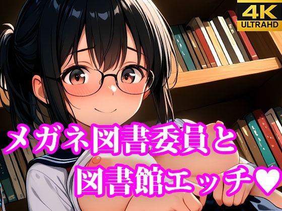 d 618882pl - メガネ図書委員美女と秘密の図書館エッチ【放課後密着研究会】