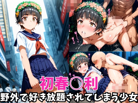 d 619642pl - -野外で好き放題されてしまう少女-初春○利編【空色の猫】