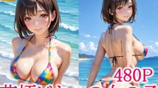 d 623908pl 320x180 - 花柄ビキニの女の子【スタジオタヌキ】