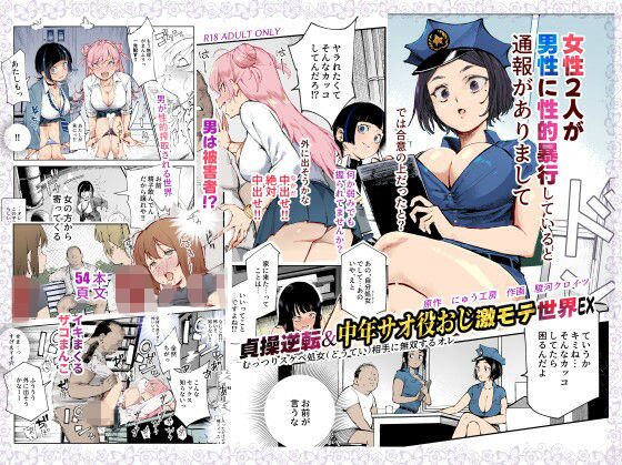 d 625362pl - 貞操逆転＆中年サオ役おじ激モテ世界EX むっつりスケベ処女（どうてい）相手に無双するオレ【にゅう工房】