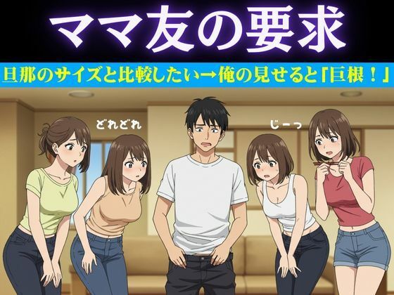 d 625469pl - 豊満なママ友5人に囲まれて自宅でタコパ！旦那のチンチンのサイズの話になり・・・仕方なく俺の巨根を見せてやった【性欲モンスター企画】